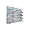 Batterie De 12 Cages 64x30x34 Modèle Champion- New Canariz -Deli Natury Boutique batterie de 12 cages 64x30x34 modele champion new canariz 3000 new canariz livree avec un systeme de rouleaux de papier comme fo