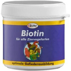 Biotin, Pour Une Formation Optimale Du Plumage 150gr - Quiko
