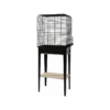 Cage Chic LOFT Taille L Noir -Deli Natury Boutique cage chic loft taille l noir 104182noi zolux cage chic loft taille lune cage loft pour les especes de tailles moyennes perruches