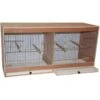 Cage D'élevage En Bois 2 Compartiments 80x30x40cm 1 Cage D'élevage En Bois 2 Compartiments 80x30x40cm -Deli Natury Boutique cage delevage en bois 2 compartiments 80x30x40cm 14730 kinlys cage delevage en bois 2 compartiments dimensions 80 x 30 x 40 cm
