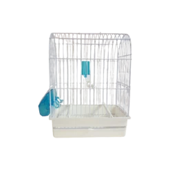 Cage D'expo York Blanche 27,5x17x36,5cm - S.T.A Soluzioni