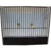 Cage Exposition Canari Noir En PVC -Deli Natury Boutique cage exposition canari noir en pvc 87212211 ost belgium cage dexposition pour canari avec facade noire entierement en plastique