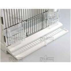 Cage Exposition Plastique 36x17x30cm - 2G-R -Deli Natury Boutique cage exposition plastique 36x17x30cm 2g r art 315fn3 2g r cage de preparation avec facade noire 1 porte centrale avec ressort et 2