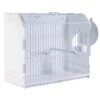 Cage Exposition Plastique Avec Porte Latérale 36x17x30cm - 2G-R -Deli Natury Boutique cage exposition plastique avec porte laterale 36x17x30cm 2g r art 315 sp 2g r cage de preparation avec facade blanche 1 porte la