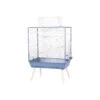 Cage NEOLIFE 80 XL/Bleu - Zolux -Deli Natury Boutique cage neolife 80 xl bleu zolux 104 153ble zolux cage neolife 80 oiseau bleuun habitat adapte pour perruches et grandes perruches