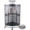 Cage Perroquet Nadia XL -Deli Natury Boutique cage perroquet nadia xl 15620 kinlys cage perroquet nadia xl dimensions 635 x 635 x 168 cm
