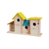 Combi 3 Nichoirs Et 1 Mangeoire Avec Toit De Couleur -Deli Natury Boutique combi 3 nichoirs et 1 mangeoire avec toit de couleur 17357 kinlys combi 3 nichoirs et 1 mangeoire avec toit de couleur dimension