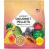 Granulés Gourmands Fruits Tropicaux Parrot 1,8kg - Lafeber's -Deli Natury Boutique granules gourmands fruits tropicaux parrot 18kg lafebers lf52652 lafebers le lafeber gourmet pellets tropical fruit parrot est u
