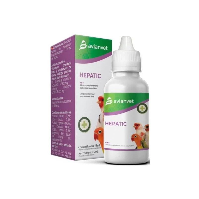 Hepatic Liquide 1L - Avianvet 3 Hepatic Liquide 1L - Avianvet