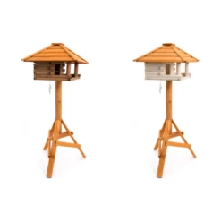 Maison D'hiver Nice Avec Pied 52x51x34cm