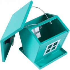 Mangeoire Darby Avec Lampe Solaire 18cm - Vadigran -Deli Natury Boutique mangeoire darby avec lampe solaire 18cm vadigran 13972 vadigran description le silo pour oiseaux de la nature darby peut etre re 3