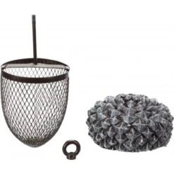 Mangeoire Extérieure Gland 14x22cm - Trixie -Deli Natury Boutique mangeoire exterieure gland 14x22cm trixie 55416 trixie mangeoire exterieure gland a remplir par le haut de noix et de melanges d 2