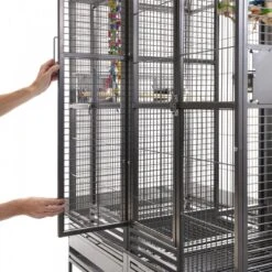 Montana Palace 184x101x185cm -Deli Natury Boutique montana palace 184x101x185cm k35030 wagner montana cages le modele palace est lune des plus grandes cages a perroquets au monde 1 3