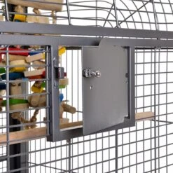 Montana Palace 184x101x185cm -Deli Natury Boutique montana palace 184x101x185cm k35030 wagner montana cages le modele palace est lune des plus grandes cages a perroquets au monde 1 4