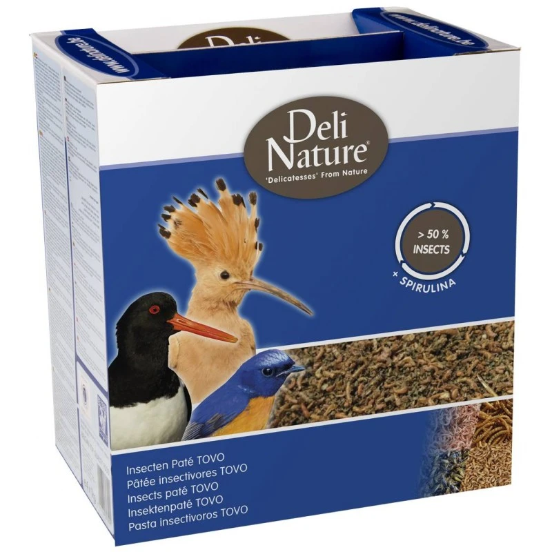 Pâtée Insectivore Tovo 2kg - Deli Nature 3 Pâtée Insectivore Tovo 2kg - Deli Nature